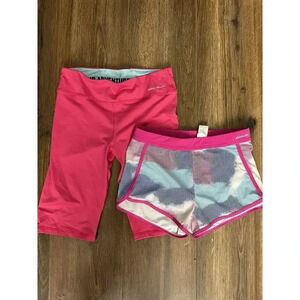 2 Pairs Of‎ Pink Girls Eddie Bauer Shorts